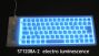 luminescent silicone keyboard